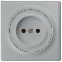 Розетка 1-м СП Florence 16А IP20 винт. клеммы механизм сер. 1E10301302 OneKeyElectro 2172835