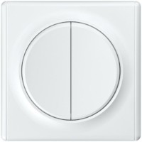 Выключатель 2кл. СП Florence 10А IP20 механизм бел. 1E31501300 OneKeyElectro 2172776