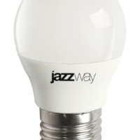 Лампа СДЛ PLED-LX 8Вт G45 шар 5000К холод. бел. E27 JazzWay 5028685
