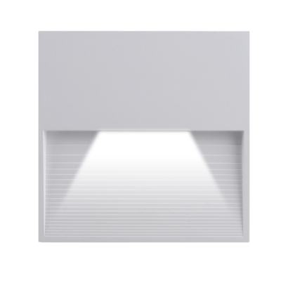 Светильник светодиодный накладной для подсветки стен и ступеней PST/W 120120 3w