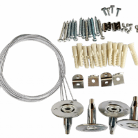 Комплект подвесов A02-4х1,0 м на троссах для панелей PPL