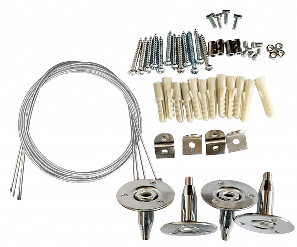 Комплект подвесов A02-4х1,0 м на троссах для панелей PPL
