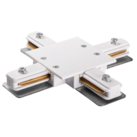 Коннектор белый X -обр. встраиваемый PTR/R CX-WH Jazz Way