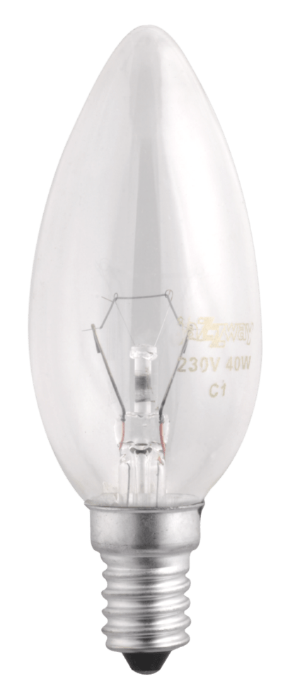 Лампа ЛН B35 240В 40Вт E14 clear Jazz Way