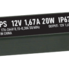 Блок питания для светодиодной ленты BSPS 12V1,67A=20W IP67 Jazz Way