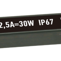 Блок питания для светодиодной ленты BSPS 12V2,5A=30W IP67 Jazz Way