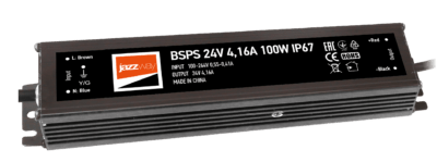Блок питания для светодиодной ленты драйвер BSPS 24V 4,16A=100W IP67 Jazz Way