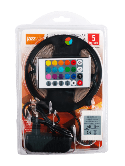 Лента светодиодная MVS-2835/54-IP65-220V RGB 5m Jazz Way