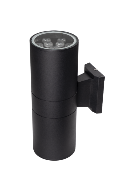 Светильник светодиодный фасадный PWL-300110/30D 2x9w 6500K BL IP65