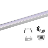Комплект PAL 1507 накладной (2м) анодированный