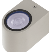 Светильник фасадный PDL-R 72080 GU10-1 GR 230V IP65