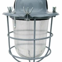 Светильник НСП 09-200-002 Транзит IP51 корпус с решеткой серый Элетех 1005550283