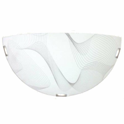 Светильник НББ 21-60 М19 Бриз 300/2 1х60Вт E27 IP20 матов. бел./клипсы штамп метал. Элетех 1005205921