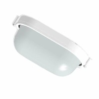 Светильник Банник 1401 НПП 03-60-021 1х60Вт E27 IP65 овал малый корпус бел. Элетех 1005500938