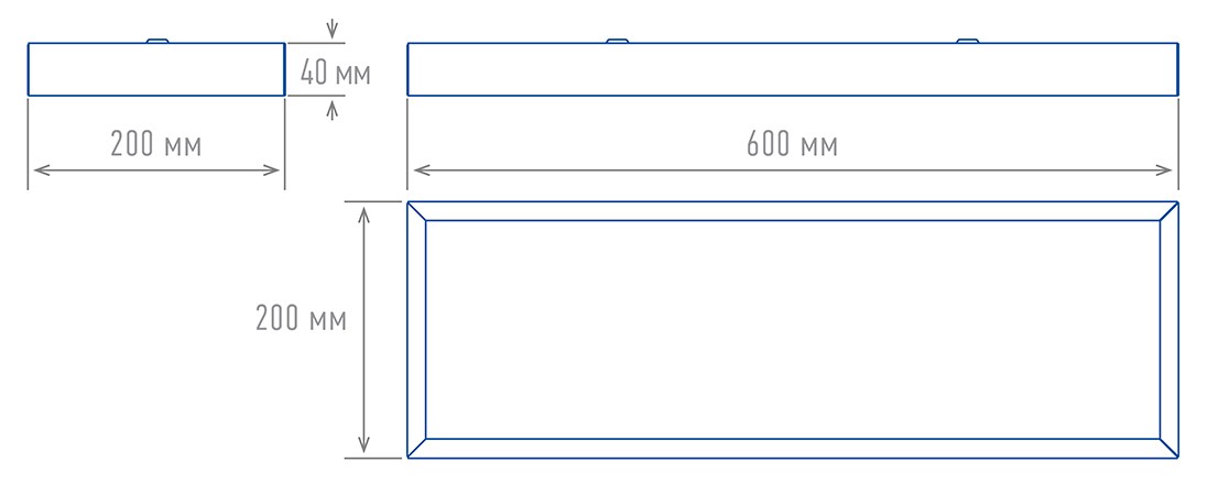 Светильник светодиодный офисный TL-Office 20 L600 O 4K Технологии света — изображение 3