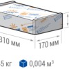 Светильник светодиодный промышленный TL-PROM SM 55 4K D OPL Технологии света