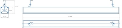 Светильник светодиодный торговый TL-TRADE LINE 17 O L417 IP65 5К Технологии света — изображение 2