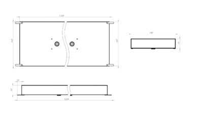 Светильник светодиодный офисный TL-Office 40 GR 1188x190 PRS 840 Технологии света — изображение 2