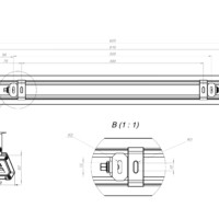 Светильник светодиодный промышленный TL-PROM LINE 33 750 D120 EM 3-3,5 Технологии света