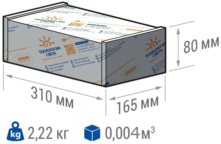 Светильник светодиодный промышленный TL-PROM Plus 55 4K FL D Технологии света — изображение 2