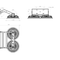 Светильник светодиодный промышленный Ataman FL1 205 750 OPL Технологии света