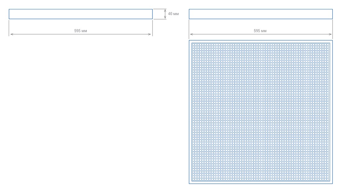 Светильник светодиодный офисный TL-Office 46 OPL 850 Технологии света — изображение 3