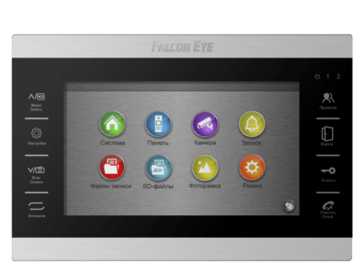 Монитор видеодомофона Falcon Eye FE-70 ATLAS HD (Black)