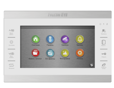 Монитор видеодомофона Falcon Eye FE-70 ATLAS HD (White)