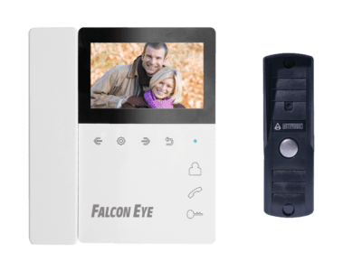 Комплект видеодомофона Falcon Eye Lira + AVP-505 (PAL) Темно-Серый