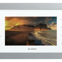 Видеодомофон SL-07IPHD серебр./бел. Slinex ИВ-00000179
