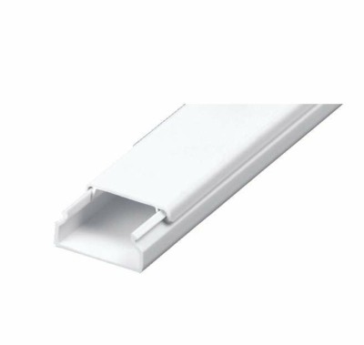 Кабель-канал ККМЭ 80х40мм L2000 с двойным замком пластик Урал Пак КК-19080040-024