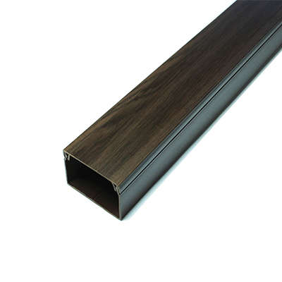 Кабель-канал ККМЭ 40х25мм L2000 с двойным замком пластик венге Урал Пак КК-4840025-032