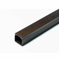 Кабель-канал ККМЭ 25х25мм L2000 с двойным замком пластик венге Урал Пак КК-4825025-060