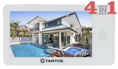 Монитор видеодомофона Tantos NEO (white) HD VZ