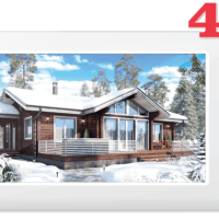 Монитор видеодомофона Tantos Amelie (White) HD