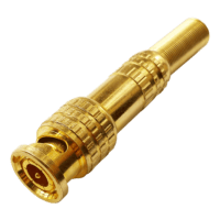 Коннектор Tantos РАЗЪЕМ TS BNC GOLD штекер под винт с пружиной, металл