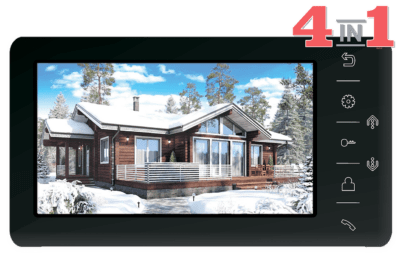 Монитор видеодомофона Tantos Amelie (Black) HD