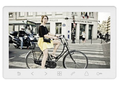 Монитор видеодомофона Tantos Amelie Slim (White) HD SE