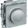 Диммер СЭПп BRITE пов-наж. 600Вт СС10-1-0-БрА алюм. IEK BR-D20-0600-K47