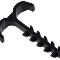 Дюбель-хомут ДХКП 4-12мм Т-образный нейлон чёрный 25 шт/уп IEK UDH11-04-12-025-K02