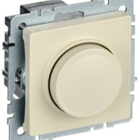 Диммер СЭПп BRITE пов-наж. 600Вт СС10-1-0-БрКр беж. IEK BR-D20-0600-K10