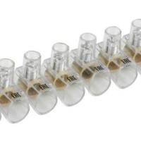 Зажим винтовой концевой изолированный КЗВИ 6.0кв.мм (10х1) IEK UZVK-06-10