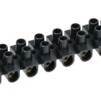 Колодка клеммная ЗВИ-10 н/г 2.5-6кв.мм 12 пар черн. IEK UZV5-010-06