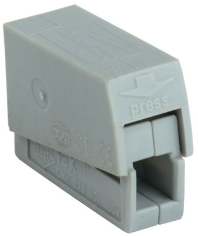 Клемма СМК зажимная 4шт/уп IEK UKZ50-101-004