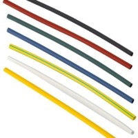 Набор трубок термоусадочных нг-LS 2/1 100мм 7 цветов по 3шт IEK UDR10-002-001-021-S