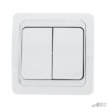 Выключатель 2кл. СП белый Aktiv Electro 2023