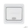 Выключатель 1кл. СП с инд. белый Aktiv Electro 2121