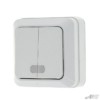 Выключатель 2кл. с инд. белый Aktiv Electro 1123