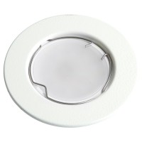 Светильник потолочный встраиваемый Feron  DL10 MR16 50Вт G5.3 белый матовый