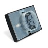 Розетка 2-местная с/з с крышкой Stekker PST16-9015-03 250В 16А Эрна черный